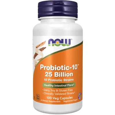 NOW Foods Probiotic-10 25 Billion · 100 капсули