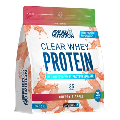 Applied Nutrition Clear Whey Protein | Hydrolyzed Whey Protein Isolate · Ябълка и череша · 875 г