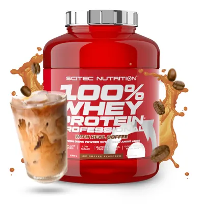 Scitec 100% Whey Protein Professional · Ледено кафе · 2,35 кг