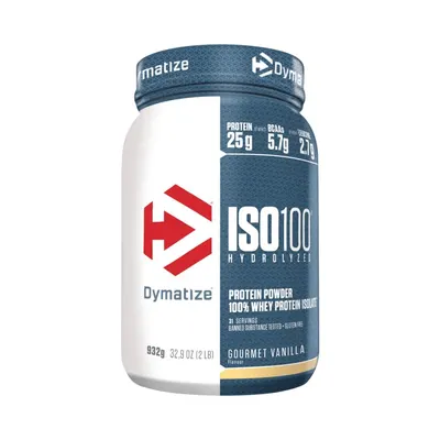 Dymatize ISO 100 Hydrolyzed · Ванилия · 932 г