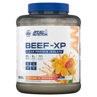 Applied Nutrition Beef-XP | Clear Hydrolyzed Beef Protein · Портокал и манго · 1,8 кг