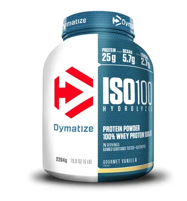 Dymatize ISO 100 Hydrolyzed · Ванилия · 2,264 кг