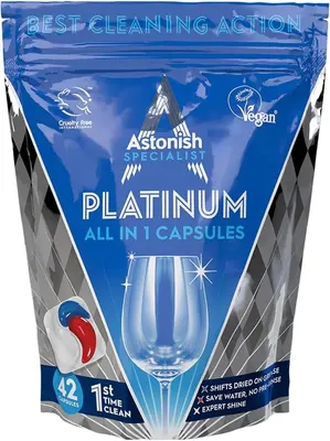 Astonish Platinum Капсули за миялна маш. 42бр
