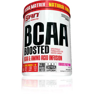 SAN - BCAA Boosted Furious Fruit Punch - 40 servings