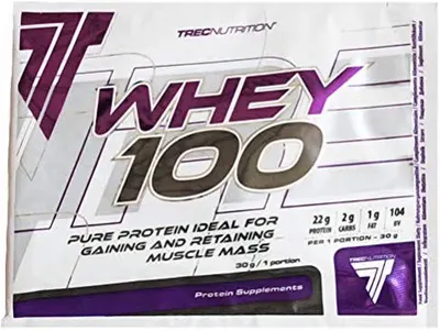 Trec Nutrition Whey 100 | High Quality Whey Protein Concentrate with Immuno Shield · Шоколад · 30 г