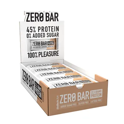 BioTech USA Zero Bar · Шоколад и карамел · 20 x 50 г