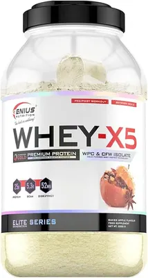 Genius Nutrition Whey-X5 · Печена ябълка · 2 кг