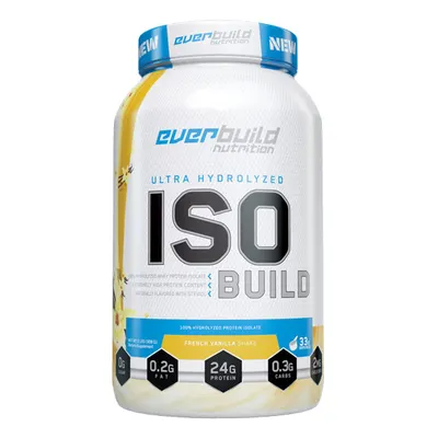 Everbuild ISO BUILD Protein Isolate · Френски ванилов шейк · 908 г