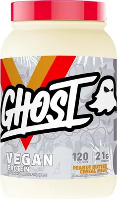 Ghost Vegan Protein | Plant Based Matrix · Peanut Butter Cereal Milk · 907 г