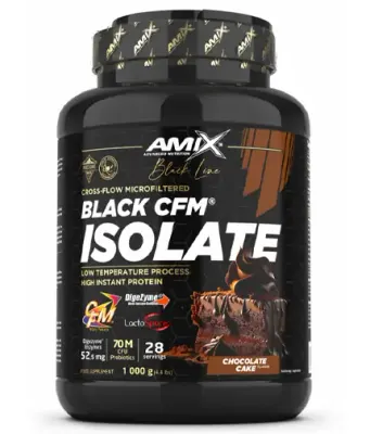 Amix Black CFM Isolate · Ягодов чийзкейк · 1 кг