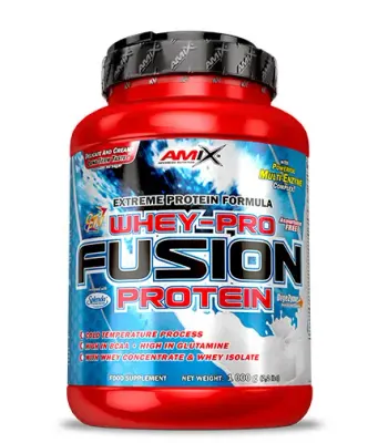 Amix Whey Pure Fusion · Шоколад с фъстъци и карамел · 1 кг