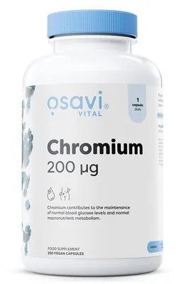 Osavi Chromium Picolinate 200 mcg · 250 капсули