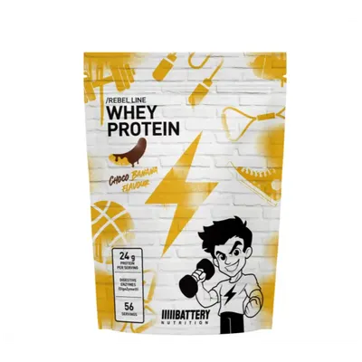 Battery Nutrition Rebel Whey Protein - Суроватъчен Протеин · 1,8 кг
