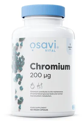 Osavi Chromium Picolinate 200 mcg · 120 капсули