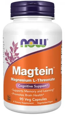 NOW Foods Magtein · 90 капсули
