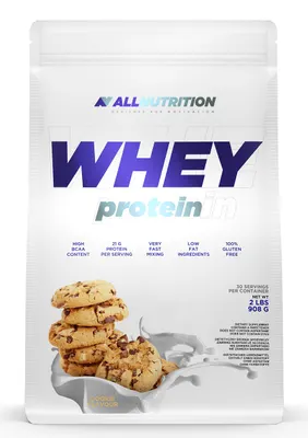 AllNutrition Whey Protein · Шоколад с ядки · 908 г