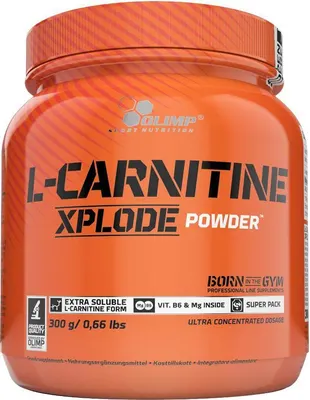 Olimp L-Carnitine Xplode · Портокал · 300 г