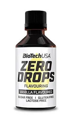 BioTech USA Zero Drops · Ванилия · 50 мл