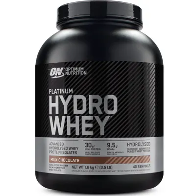 Optimum Nutrition Platinum Hydro Whey · Млечен шоколад · 1,6 кг