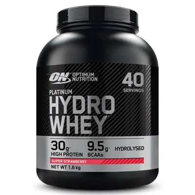 Optimum Nutrition Platinum Hydro Whey · Ягода · 1,6 кг