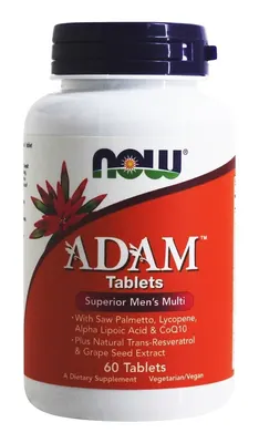 NOW Foods Adam Men's Vits · 60 таблетки