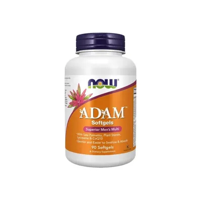 NOW Foods Adam Men's Vits · 90 софтгел капсули