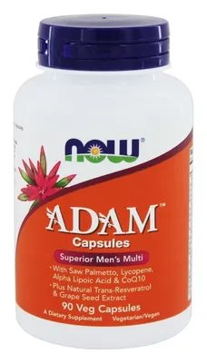 NOW Foods Adam Men's Vits · 90 капсули