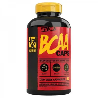 MUTANT - BCAA Caps · 200 капсули