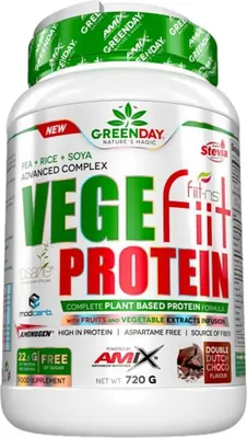 Amix VEGEfiit PROTEIN · Шоколад с фъстъци и карамел · 720 г