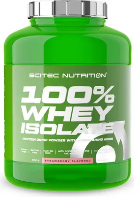Scitec 100% Whey Isolate · Ягода · 2 кг