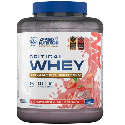 Applied Nutrition Critical Whey | Advanced Protein Blend · Ягодов шейк · 2 кг