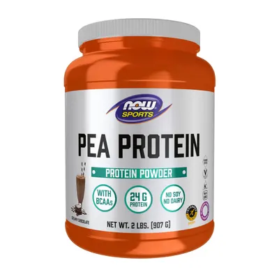 NOW Foods Pea Protein · Шоколад · 908 г