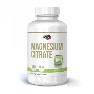 Pure Nutrition - Magnesium Citrate - 200 МГ · 200 таблетки