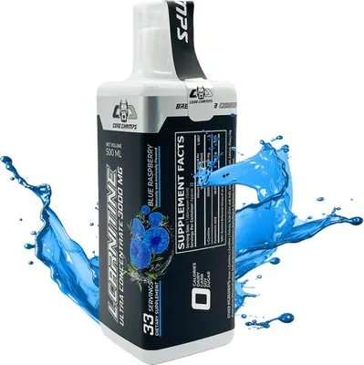 Core Champs by Kai Greene L-Carnitine Liquid 3000 mg · Blue raspberry · 500 ml