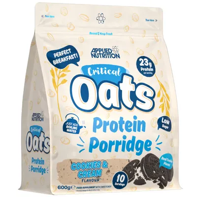 Applied Nutrition Critical Oats | Protein Porridge Powder · Бисквита с крем · 600 г