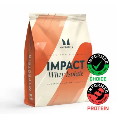 Myprotein Impact Whey Isolate Unflavored - Протеин Изолат · 1 кг