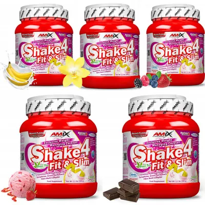 Amix Shake 4 Fit & Slim · Шоколад · 500 г