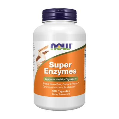 NOW Foods Super Enzymes · 180 таблетки