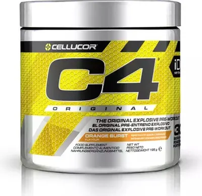Cellucor C4 Original Pre-Workout · Портокал · 195 г