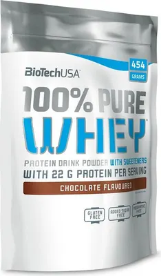 BioTech USA 100% Pure Whey · Неовкусен · 454 г