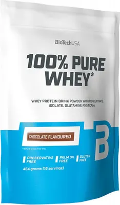 BioTech USA 100% Pure Whey · Шоколад · 454 г