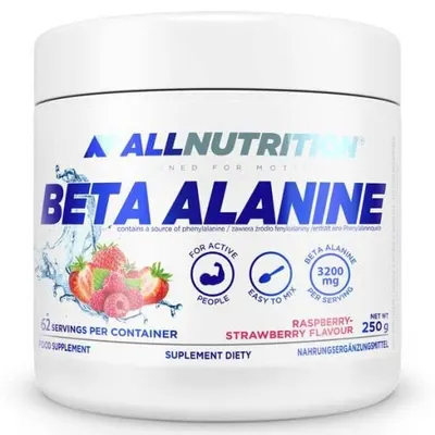 AllNutrition Beta-Alanine Endurance MAX · Raspberry & strawberry · 250 g