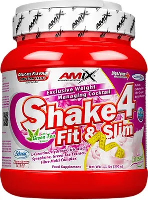 Amix Shake 4 Fit & Slim · Горски плодове · 500 г