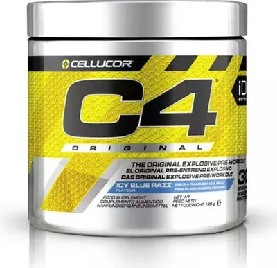 Cellucor C4 Original Pre-Workout · Синя малина · 195 г