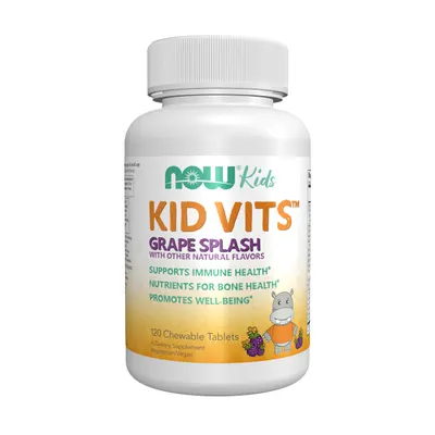 NOW Foods Kid Vits · Грозде · 120 желирани бонбона