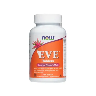 NOW Foods EVE Woman's Multi · 180 таблетки