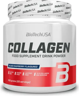 BioTech USA Collagen · Къпина · 300 г