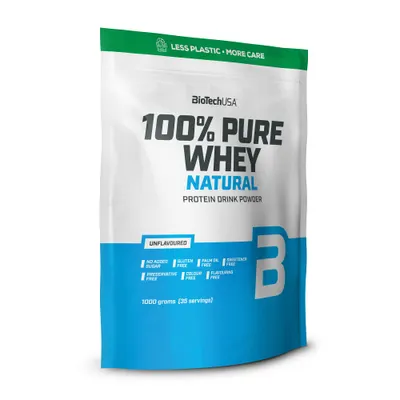 BioTech USA 100% Pure Whey · Неовкусен · 1 кг