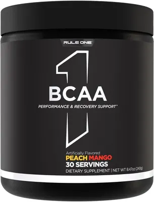 Rule1 BCAAs | 100% Micronized 2:1:1 BCAA Formula · 240 г