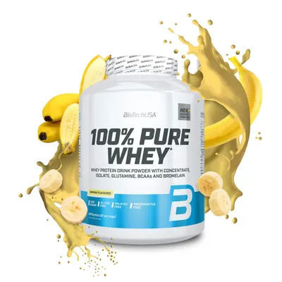 BioTech USA 100% Pure Whey · Banana · 2.27 kg